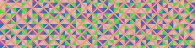 Color Rhombus tile tessellation pattern illustration
