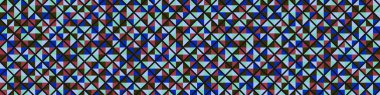Color Rhombus tile tessellation pattern illustration