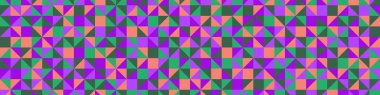 Color Rhombus tile tessellation pattern illustration