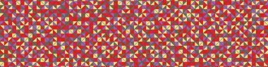 Color Rhombus tile tessellation pattern illustration