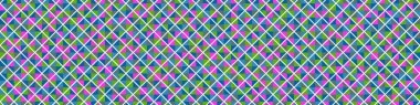 Color Rhombus tile tessellation pattern illustration