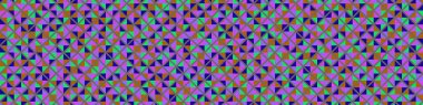Color Rhombus tile tessellation pattern illustration
