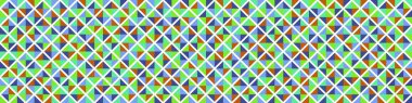 Color Rhombus tile tessellation pattern illustration