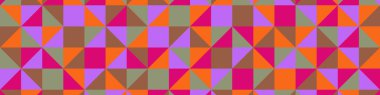 Color Rhombus tile tessellation pattern illustration