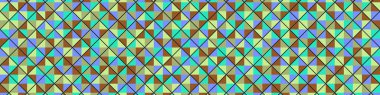 Color Rhombus tile tessellation pattern illustration