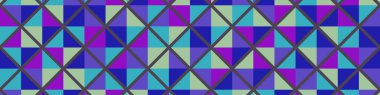 Color Rhombus tile tessellation pattern illustration