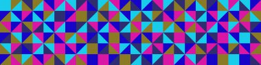 Color Rhombus tile tessellation pattern illustration