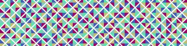 Color Rhombus tile tessellation pattern illustration