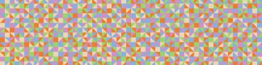 Color Rhombus tile tessellation pattern illustration