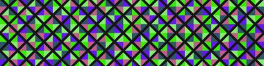 Color Rhombus tile tessellation pattern illustration