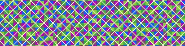 Color Rhombus tile tessellation pattern illustration
