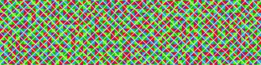 Color Rhombus tile tessellation pattern illustration