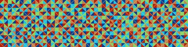 Color Rhombus tile tessellation pattern illustration