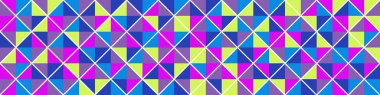 Color Rhombus tile tessellation pattern illustration