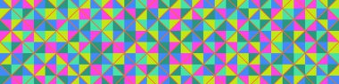 Color Rhombus tile tessellation pattern illustration