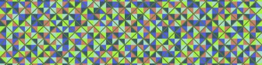 Color Rhombus tile tessellation pattern illustration