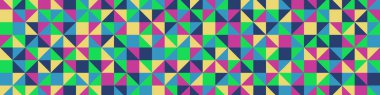 Color Rhombus tile tessellation pattern illustration