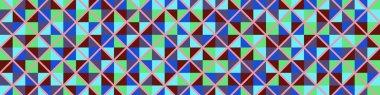 Color Rhombus tile tessellation pattern illustration