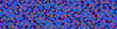 Color Rhombus tile tessellation pattern illustration