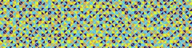 Color Rhombus tile tessellation pattern illustration