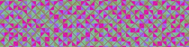 Color Rhombus tile tessellation pattern illustration