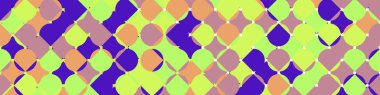 Color Rhombus tile tessellation pattern illustration
