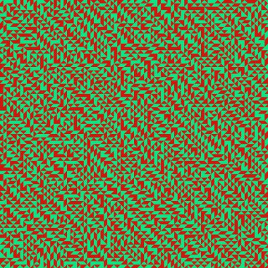 Color Rhombus tile tessellation pattern illustration