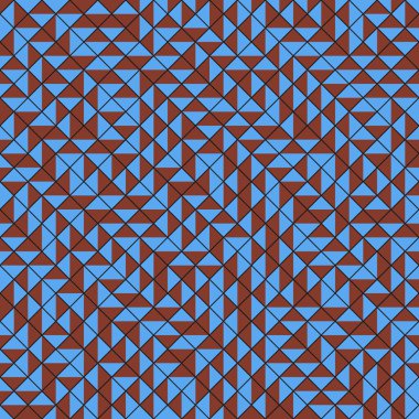 Color Rhombus tile tessellation pattern illustration