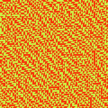 Color Rhombus tile tessellation pattern illustration