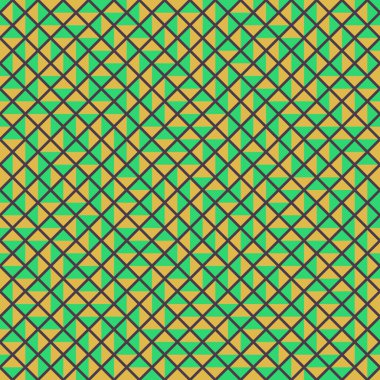 Color Rhombus tile tessellation pattern illustration
