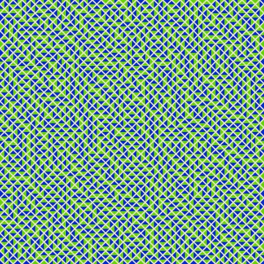 Color Rhombus tile tessellation pattern illustration