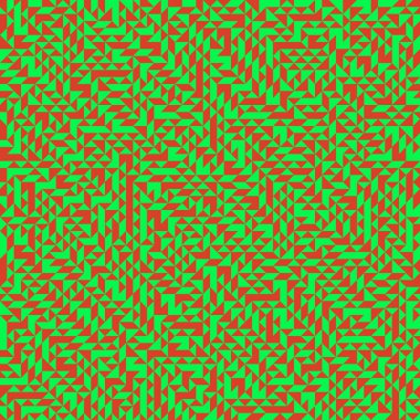 Color Rhombus tile tessellation pattern illustration