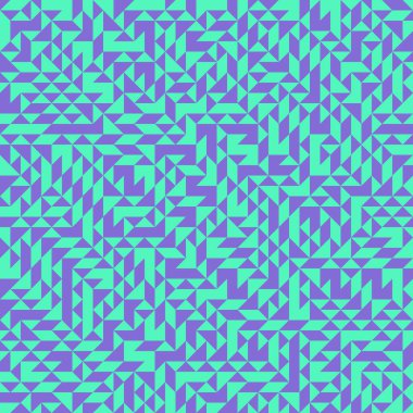 Color Rhombus tile tessellation pattern illustration