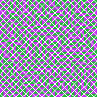 Color Rhombus tile tessellation pattern illustration