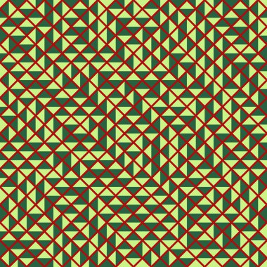 Color Rhombus tile tessellation pattern illustration