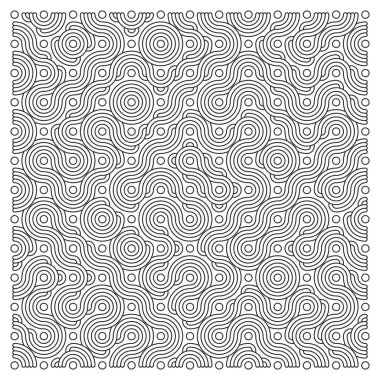 Renk kiremit bağlantıları illüstrasyonu