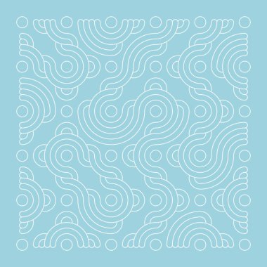 Renk kiremit bağlantıları illüstrasyonu