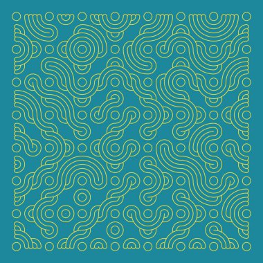 Renk kiremit bağlantıları illüstrasyonu