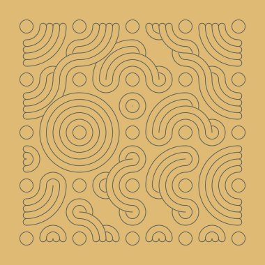 Renk kiremit bağlantıları illüstrasyonu