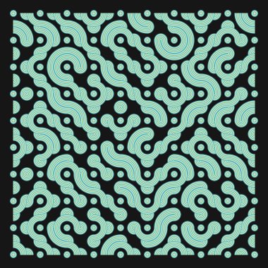 Renk kiremit bağlantıları illüstrasyonu