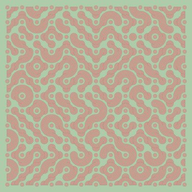 Renk kiremit bağlantıları illüstrasyonu