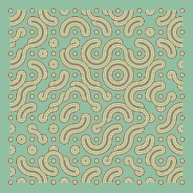 Renk kiremit bağlantıları illüstrasyonu