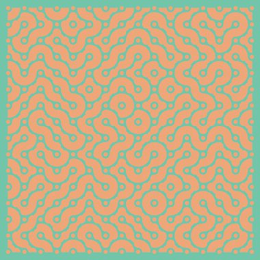 Renk kiremit bağlantıları illüstrasyonu