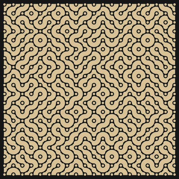 Color Truchet Tiling Connections Illustration — Stockvektor