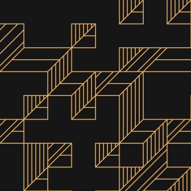 Edward Zajecs 2. Cubo 'nun 1971' deki uygulaması. Esasen 8 taştan oluşan bir Truchet fayans seti ve yerleştirme sanatı illüstrasyonu için kurallar.