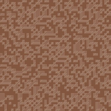 Edward Zajecs 2. Cubo 'nun 1971' deki uygulaması. Esasen 8 taştan oluşan bir Truchet fayans seti ve yerleştirme sanatı illüstrasyonu için kurallar.