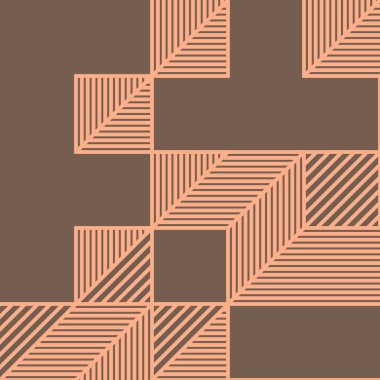 Edward Zajecs 2. Cubo 'nun 1971' deki uygulaması. Esasen 8 taştan oluşan bir Truchet fayans seti ve yerleştirme sanatı illüstrasyonu için kurallar.