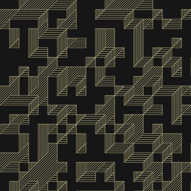 Edward Zajecs 2. Cubo 'nun 1971' deki uygulaması. Esasen 8 taştan oluşan bir Truchet fayans seti ve yerleştirme sanatı illüstrasyonu için kurallar.