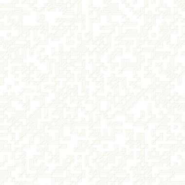 Edward Zajecs 2. Cubo 'nun 1971' deki uygulaması. Esasen 8 taştan oluşan bir Truchet fayans seti ve yerleştirme sanatı illüstrasyonu için kurallar.