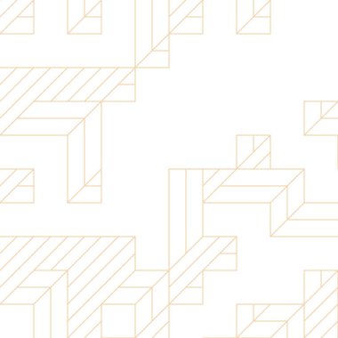 Edward Zajecs 2. Cubo 'nun 1971' deki uygulaması. Esasen 8 taştan oluşan bir Truchet fayans seti ve yerleştirme sanatı illüstrasyonu için kurallar.